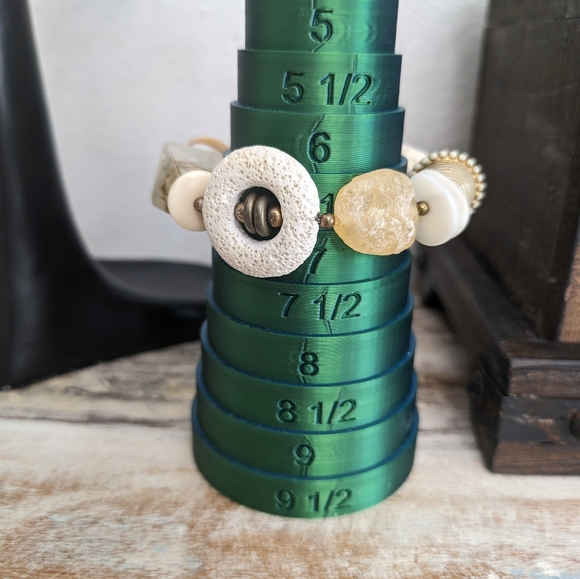 Treska Mixed Material Necklace, Bracelet, Earring Set - Picture 11 of 13